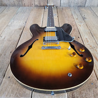 Gibson 1981 ES-335 Dot Neck Reissue Sunburst W/ Original Case, Very Good