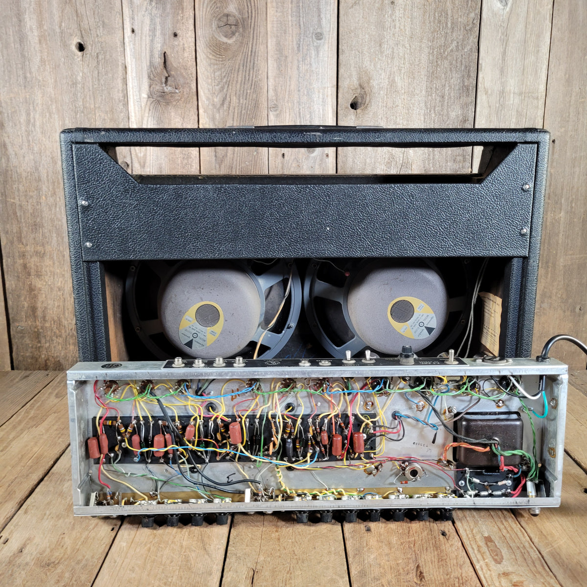 Fender 1969 Twin Reverb JBL Branded w/ Original D120F Speakers, Serviced, Excellent