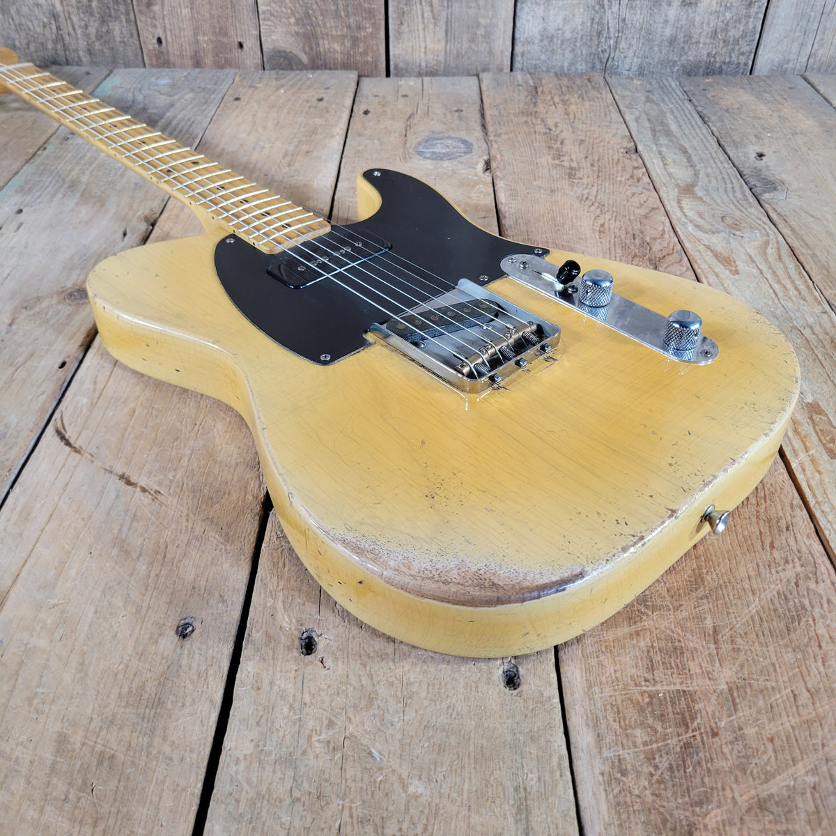 Nacho 2026 '52 Blackguard Telecaster P-90 in Neck Position, Mint