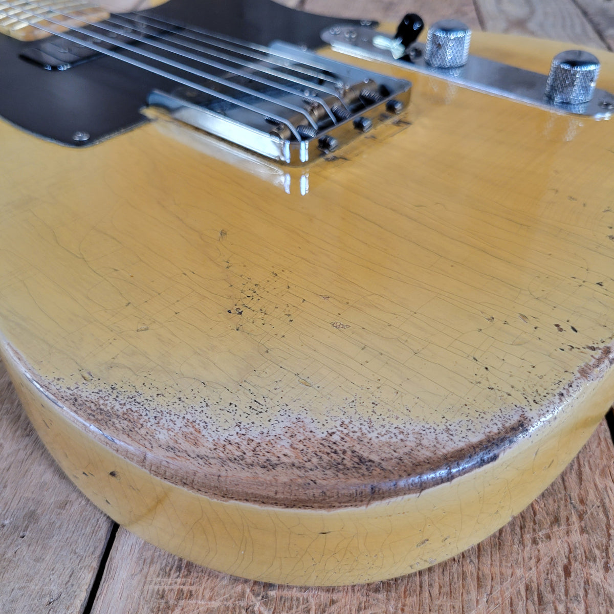 Nacho 2026 '52 Blackguard Telecaster P-90 in Neck Position, Mint