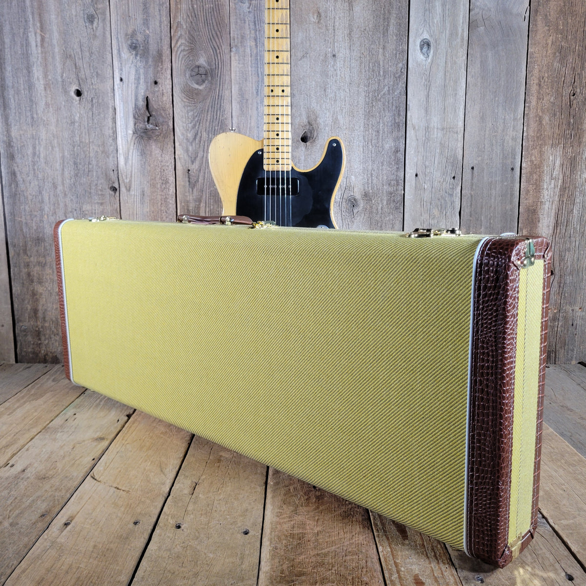 Nacho 2026 '52 Blackguard Telecaster P-90 in Neck Position, Mint