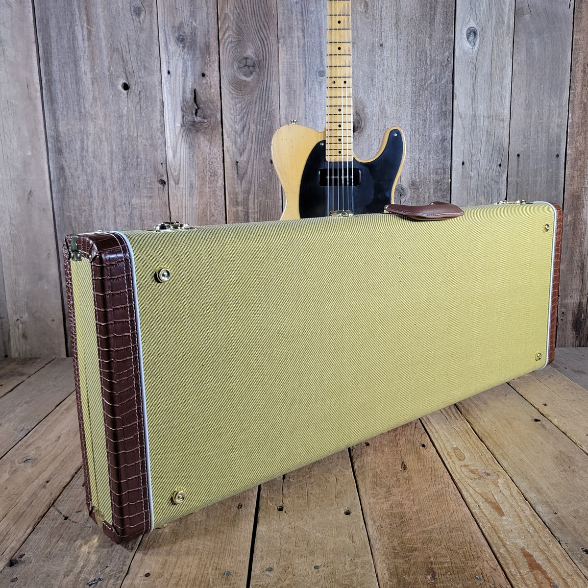 Nacho 2026 '52 Blackguard Telecaster P-90 in Neck Position, Mint