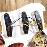 Brian Goodwin 1992 Custom Stratocaster Build Chambered Alder & Flamed Maple Body, Excellent