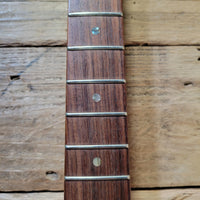 Brian Goodwin 1992 Custom Stratocaster Build Chambered Alder & Flamed Maple Body, Excellent