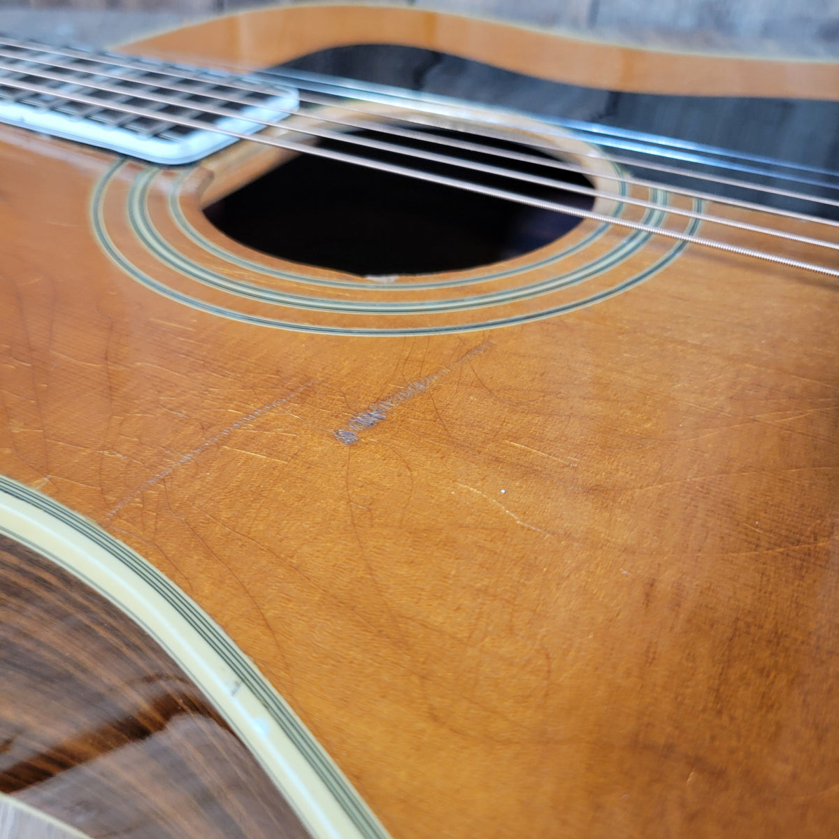 Guild 1982 D-55 NT Restored w/ Hard Case, Good