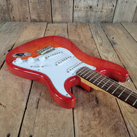 Brian Goodwin 1992 Custom Stratocaster Build Chambered Alder & Flamed Maple Body, Excellent