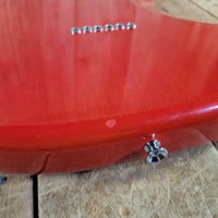 Brian Goodwin 1992 Custom Stratocaster Build Chambered Alder & Flamed Maple Body, Excellent