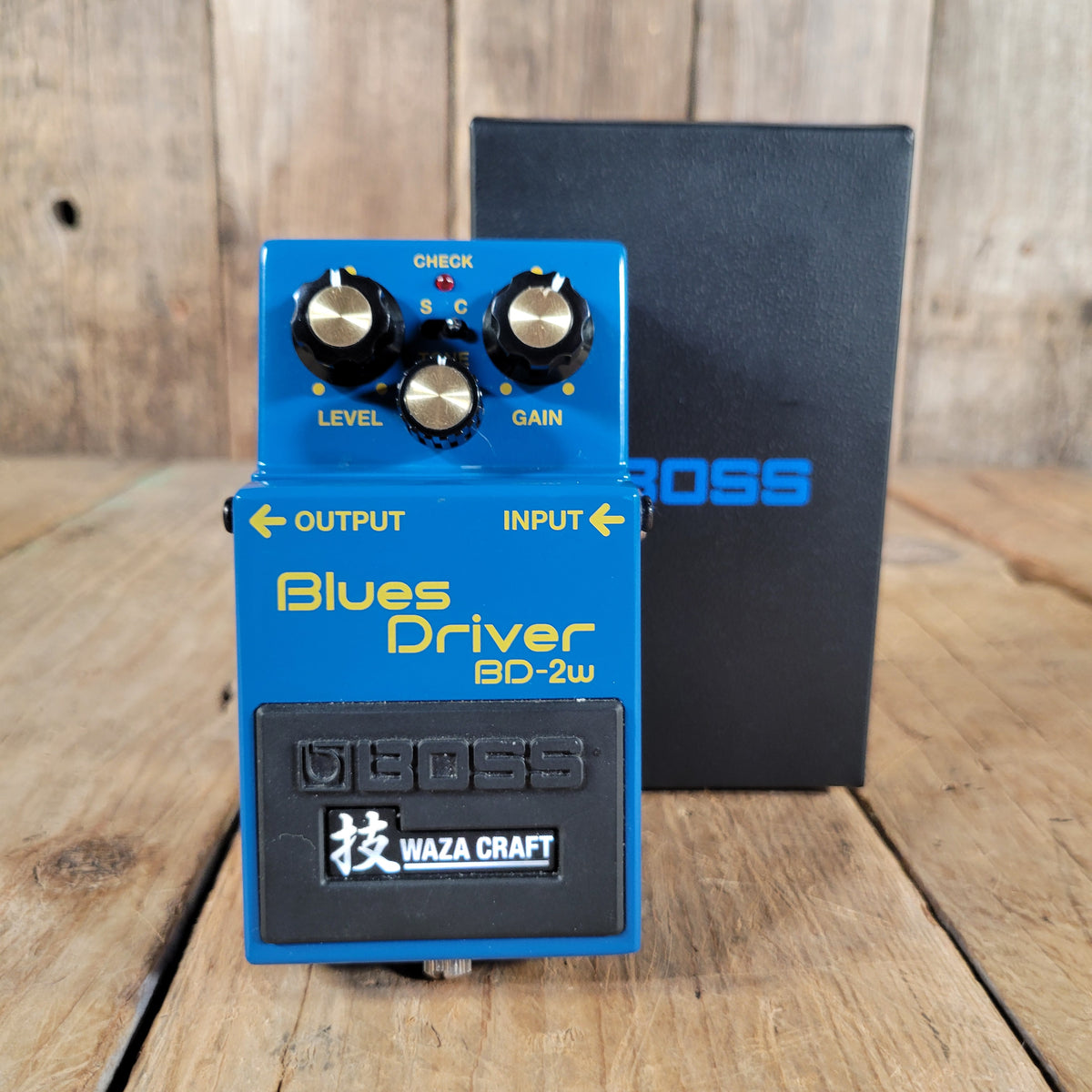 Boss 2025 Blues Driver BD-2w Waza Craft w/ Box & Manual, Near Mint
