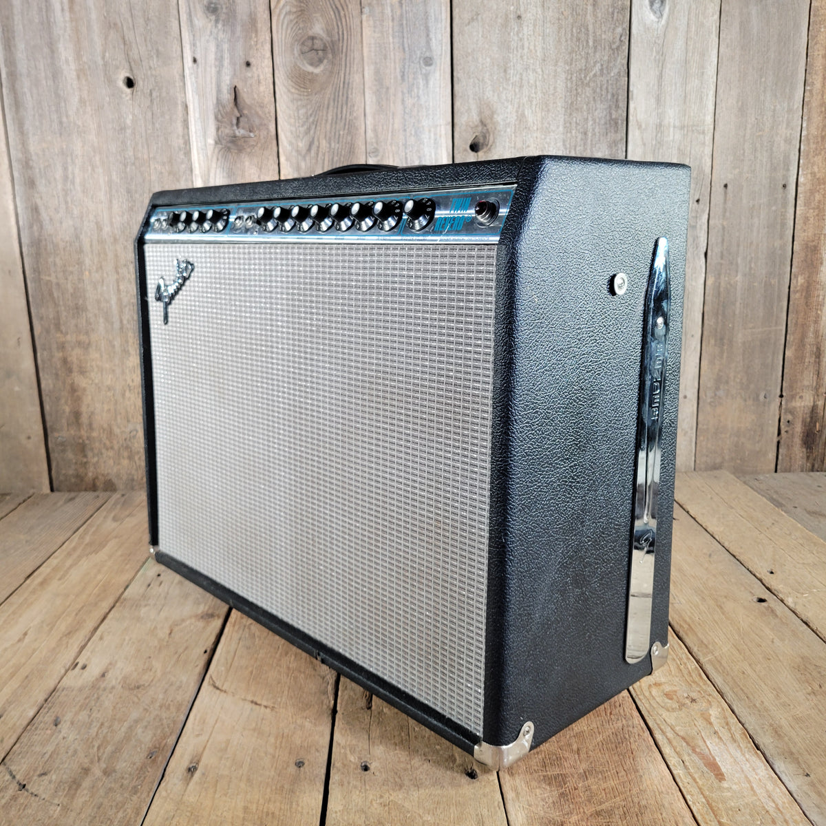 Fender 1977 Twin Reverb Silverface Master Volume Model, Excellent