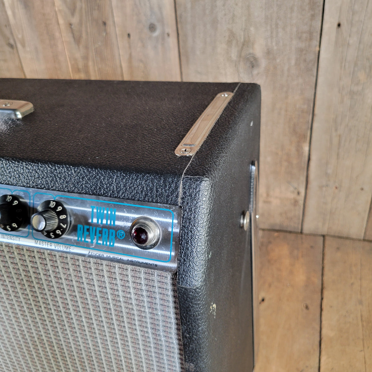 Fender 1977 Twin Reverb Silverface Master Volume Model, Excellent