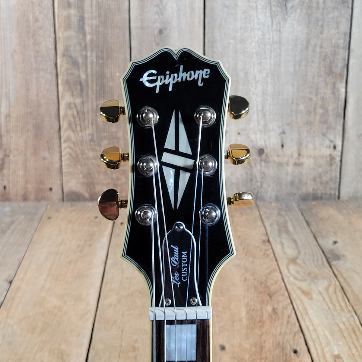 Epiphone 2005 Les Paul Custom Black Beauty w/ Original Case, Very Good