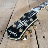 Epiphone 2005 Les Paul Custom Black Beauty w/ Original Case, Very Good