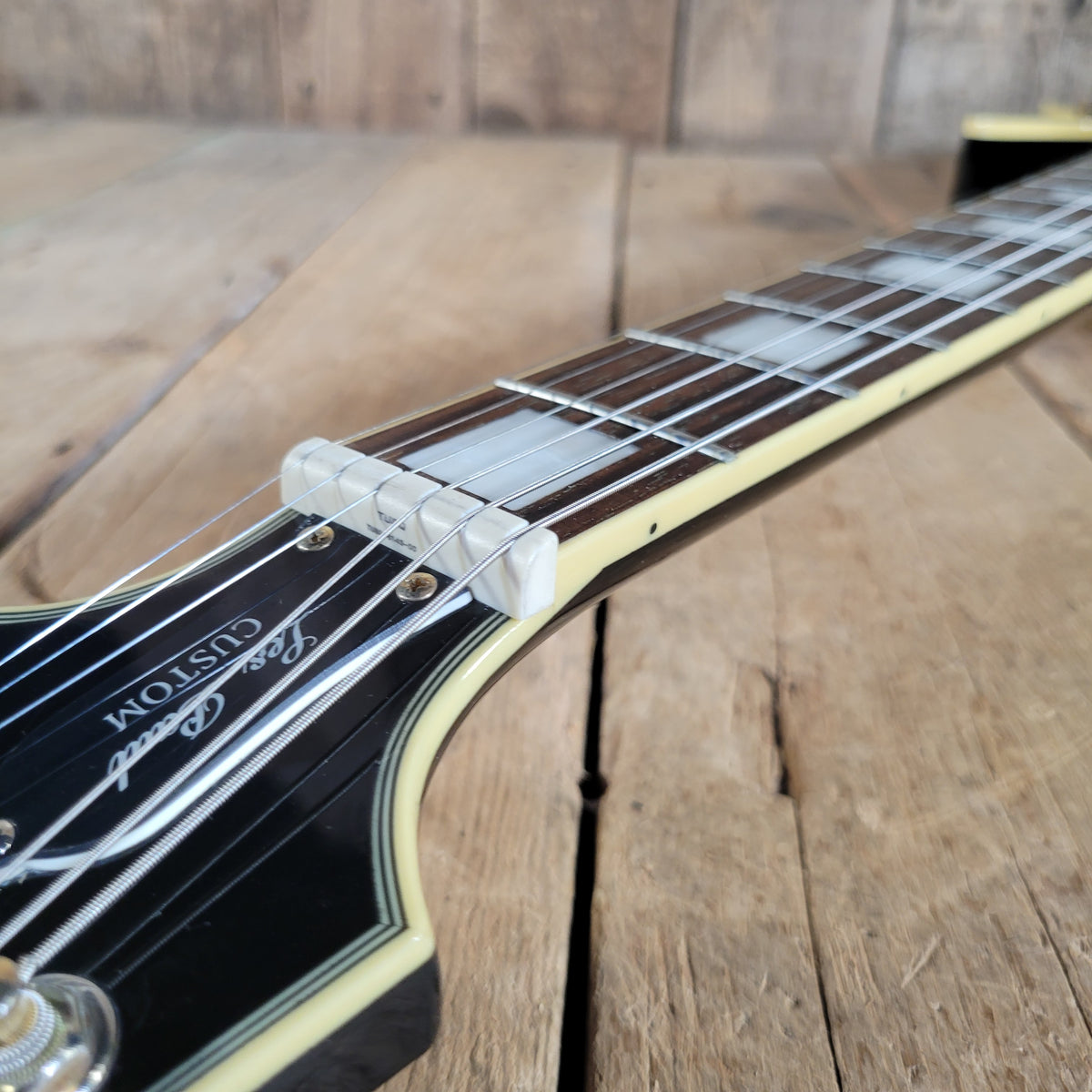 Epiphone 2005 Les Paul Custom Black Beauty w/ Original Case, Very Good