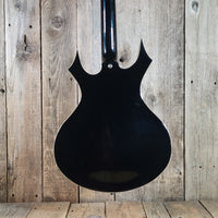 BC Rich 2005-2007 Dagger Electric Guitar Black With Gig Bag, Very Good