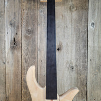 Unbranded Bass Project Neck Through Unfinished Maple, Bubinga, Walnut