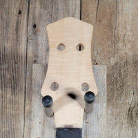 Unbranded Bass Project Neck Through Unfinished Maple, Bubinga, Walnut