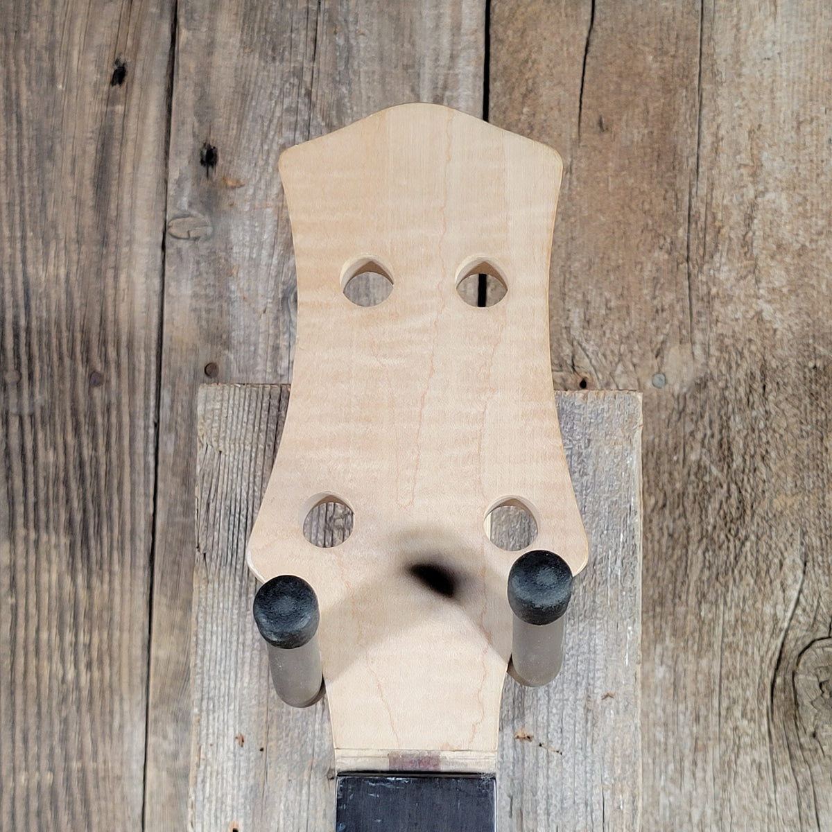 Unbranded Bass Project Neck Through Unfinished Maple, Bubinga, Walnut
