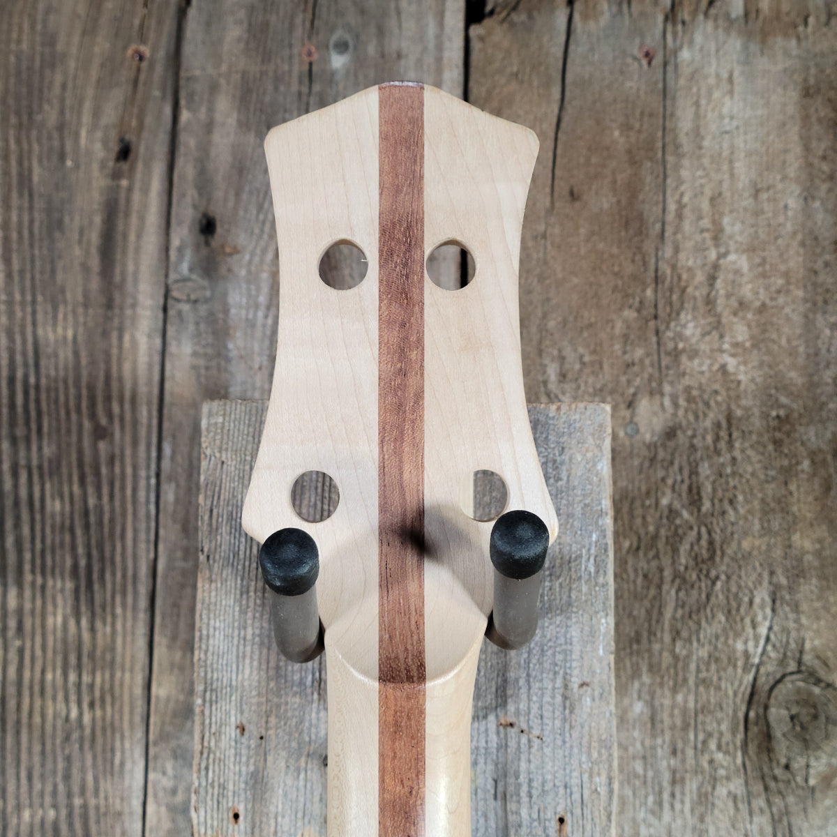 Unbranded Bass Project Neck Through Unfinished Maple, Bubinga, Walnut