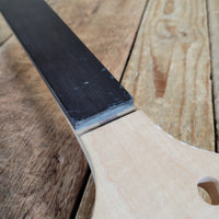 Unbranded Bass Project Neck Through Unfinished Maple, Bubinga, Walnut
