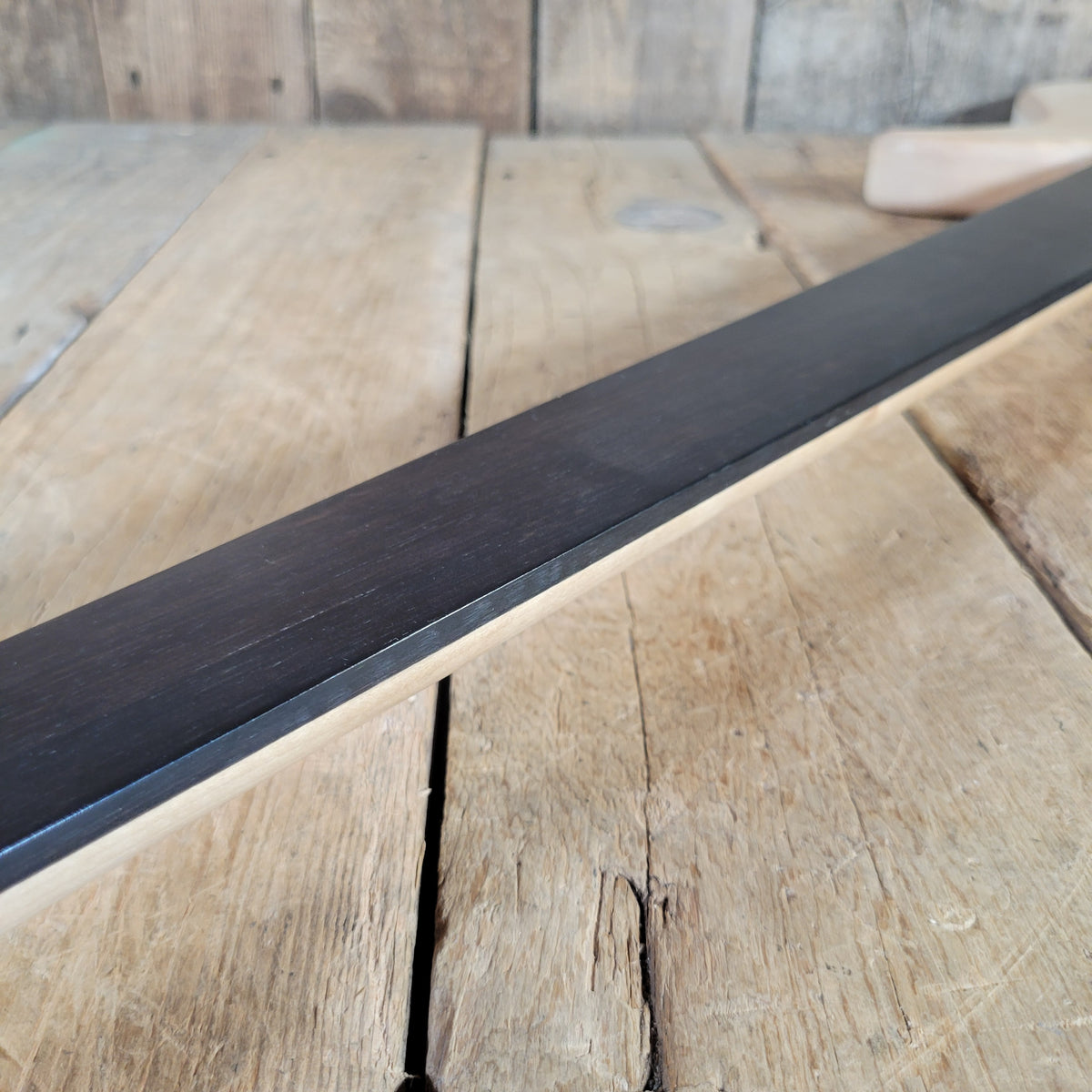 Unbranded Bass Project Neck Through Unfinished Maple, Bubinga, Walnut