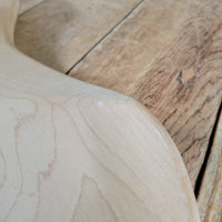 Unbranded Bass Project Neck Through Unfinished Maple, Bubinga, Walnut