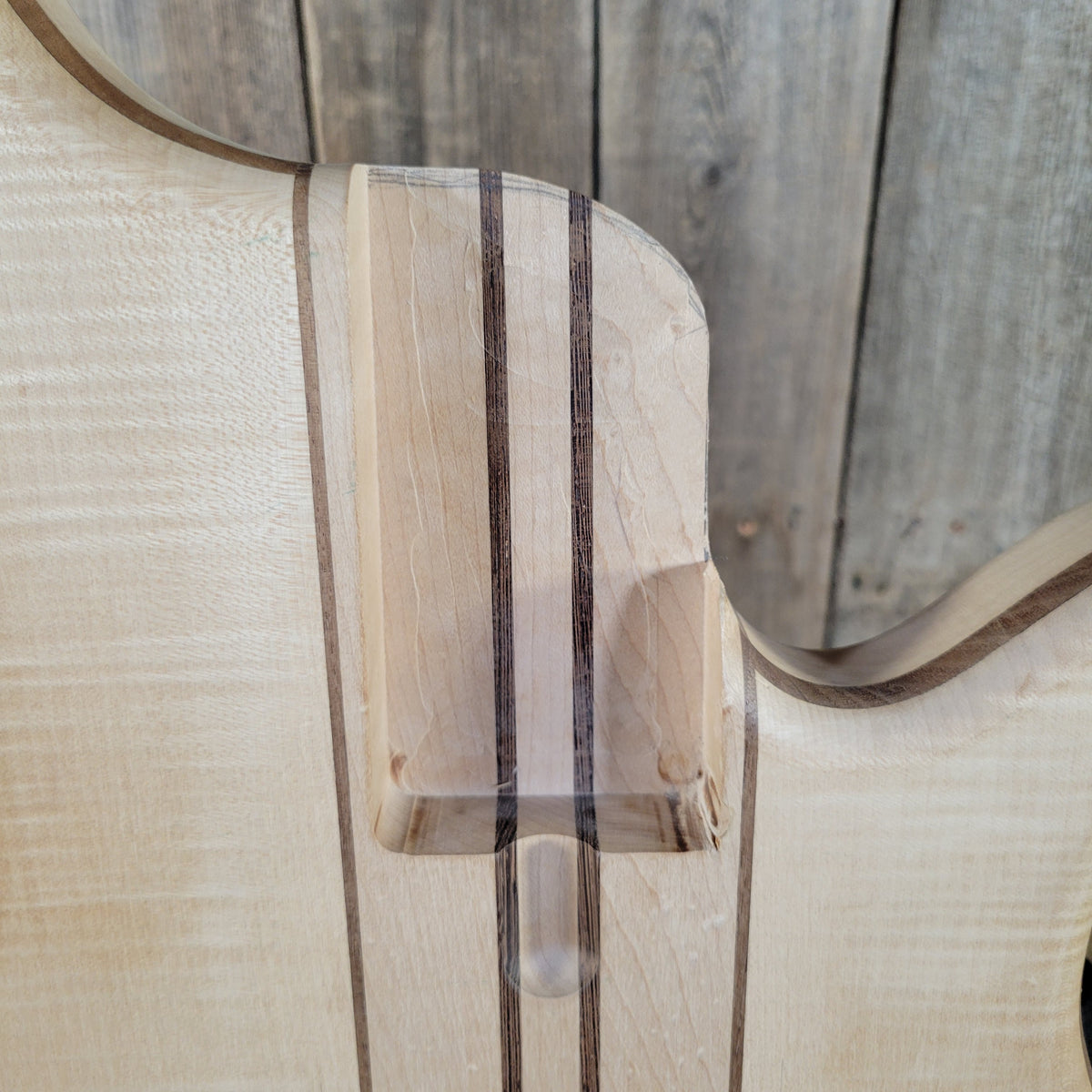 Unbranded Bass Body Project Unfinished Wenge, Walnut, Maple, Alder