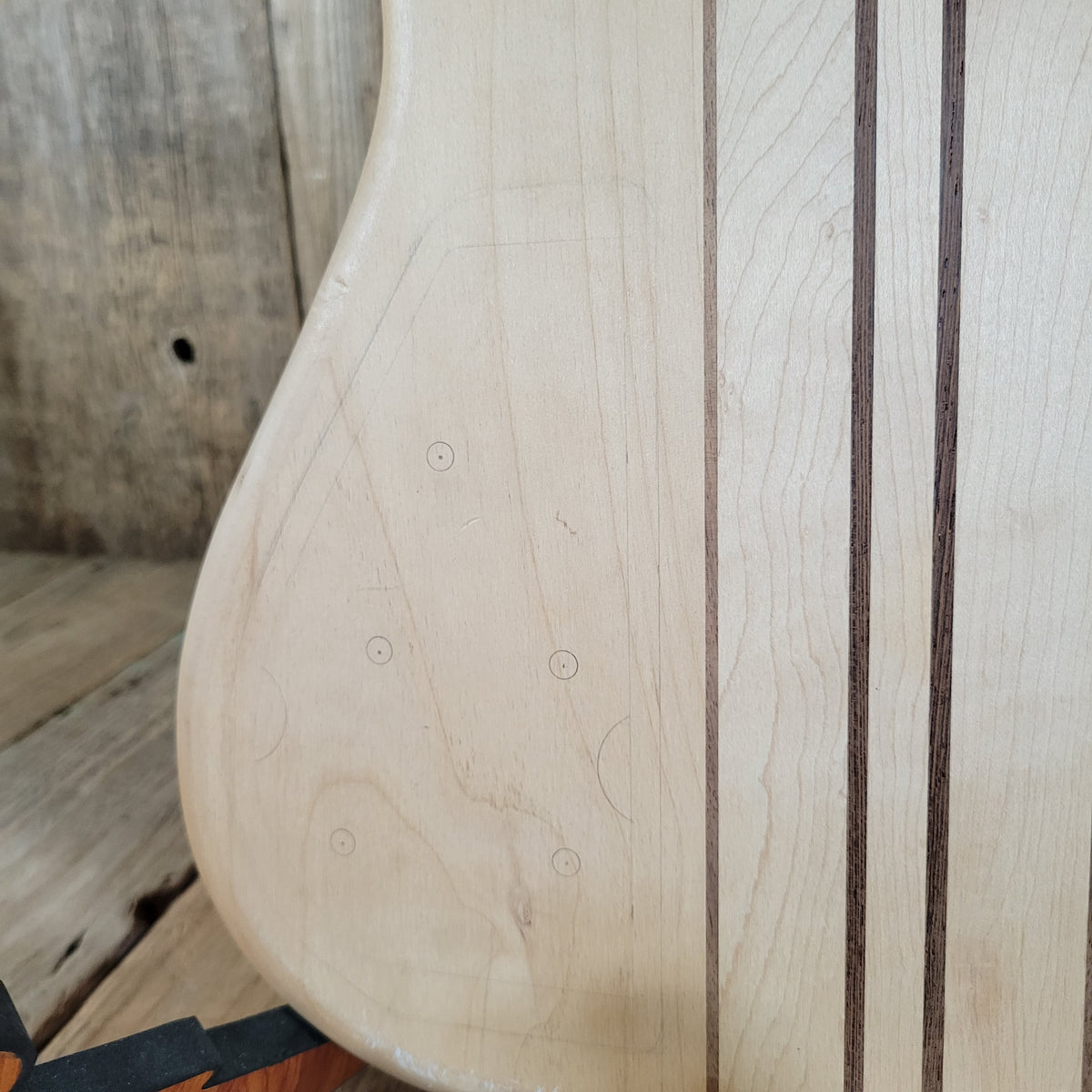 Unbranded Bass Body Project Unfinished Wenge, Walnut, Maple, Alder