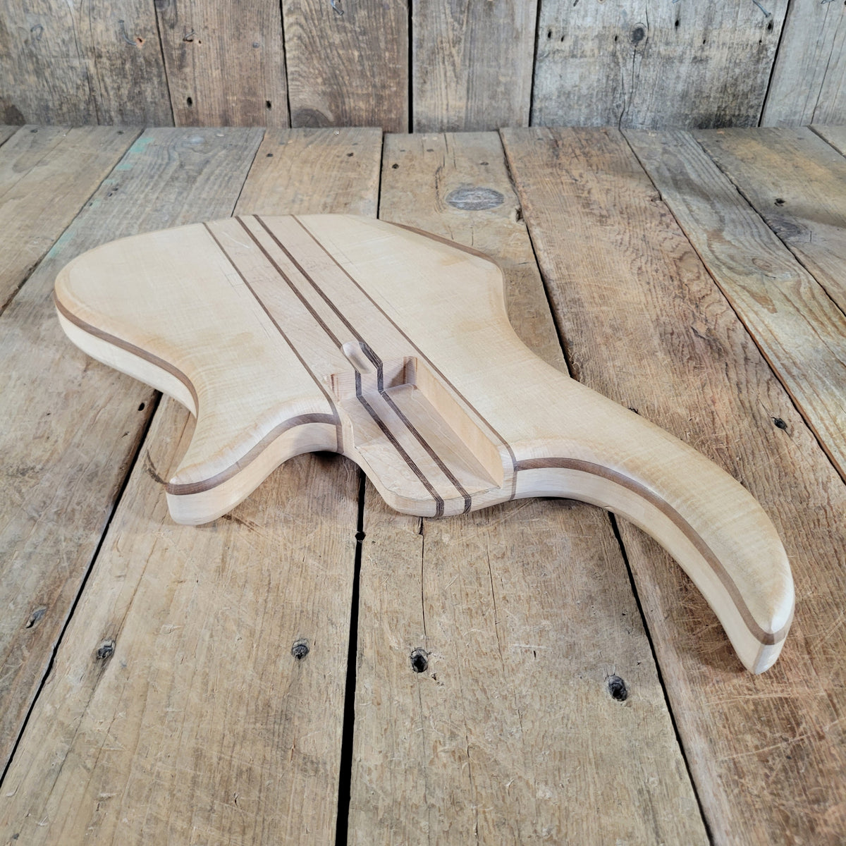 Unbranded Bass Body Project Unfinished Wenge, Walnut, Maple, Alder