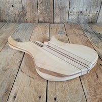 Unbranded Bass Body Project Unfinished Wenge, Walnut, Maple, Alder