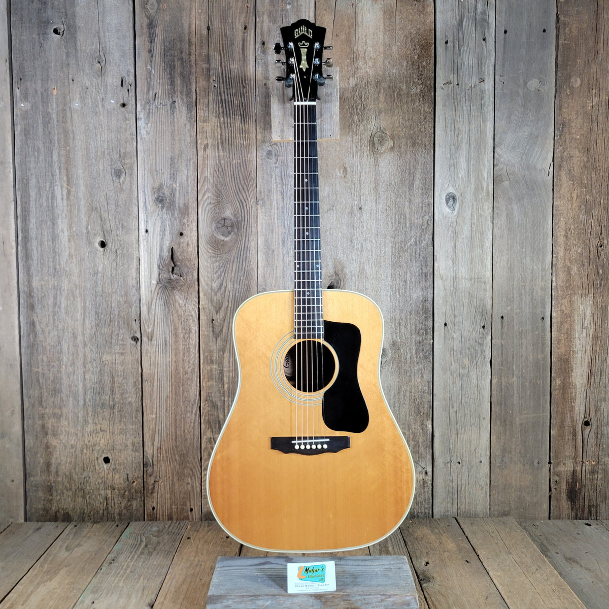 Guild 1980 D-50NT Acoustic All Original w/ Hard Case, Excellent