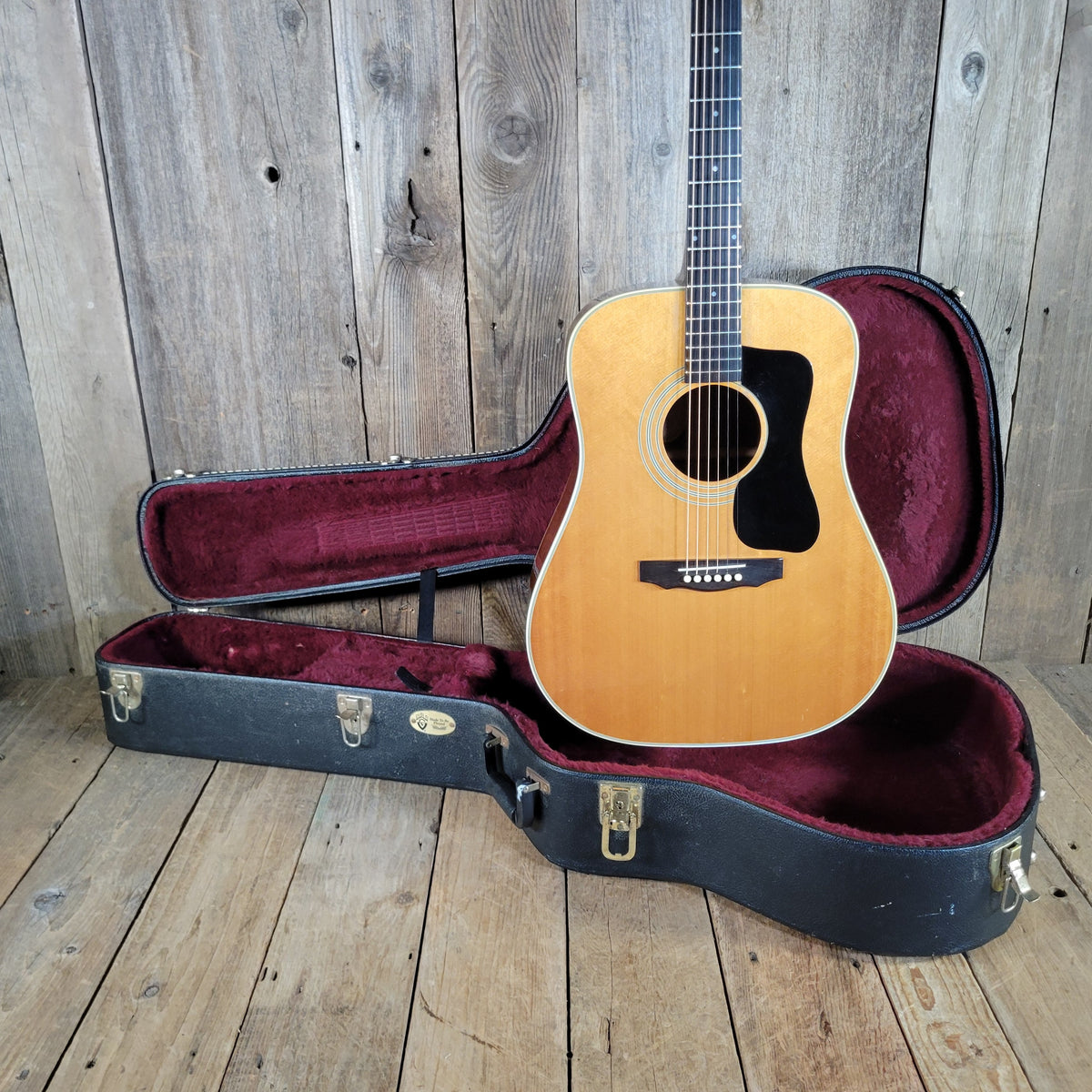 Guild 1980 D-50NT Acoustic All Original w/ Hard Case, Excellent