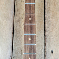 Unbranded Figured Walnut & Maple Bass Body & Neck Unfinished Project, Excellent Condition