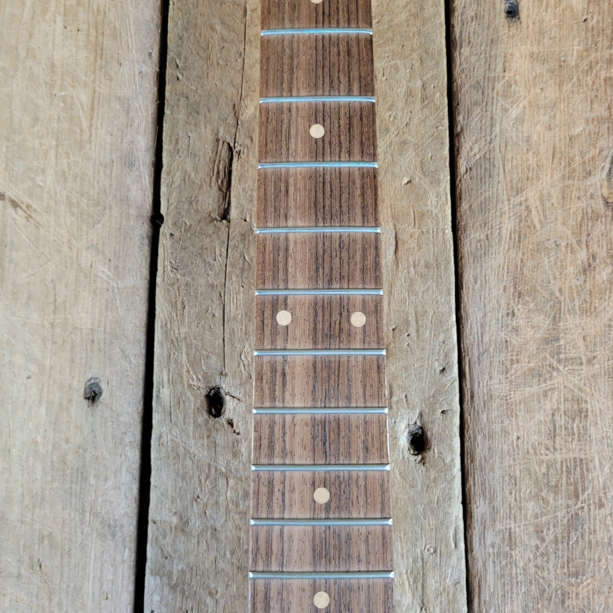 Unbranded Figured Walnut & Maple Bass Body & Neck Unfinished Project, Excellent Condition