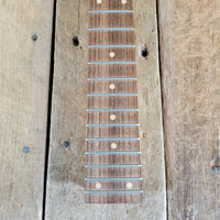 Unbranded Figured Walnut & Maple Bass Body & Neck Unfinished Project, Excellent Condition