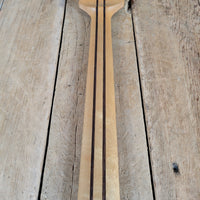 Unbranded Figured Walnut & Maple Bass Body & Neck Unfinished Project, Excellent Condition