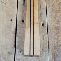 Unbranded Figured Walnut & Maple Bass Body & Neck Unfinished Project, Excellent Condition