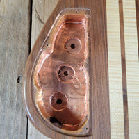 Unbranded Figured Walnut & Maple Bass Body & Neck Unfinished Project, Excellent Condition