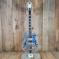 Normandy 2017 Super Hawk Aluminum Body Archtop Guitar, Excellent