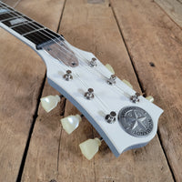 Normandy 2017 Super Hawk Aluminum Body Archtop Guitar, Excellent