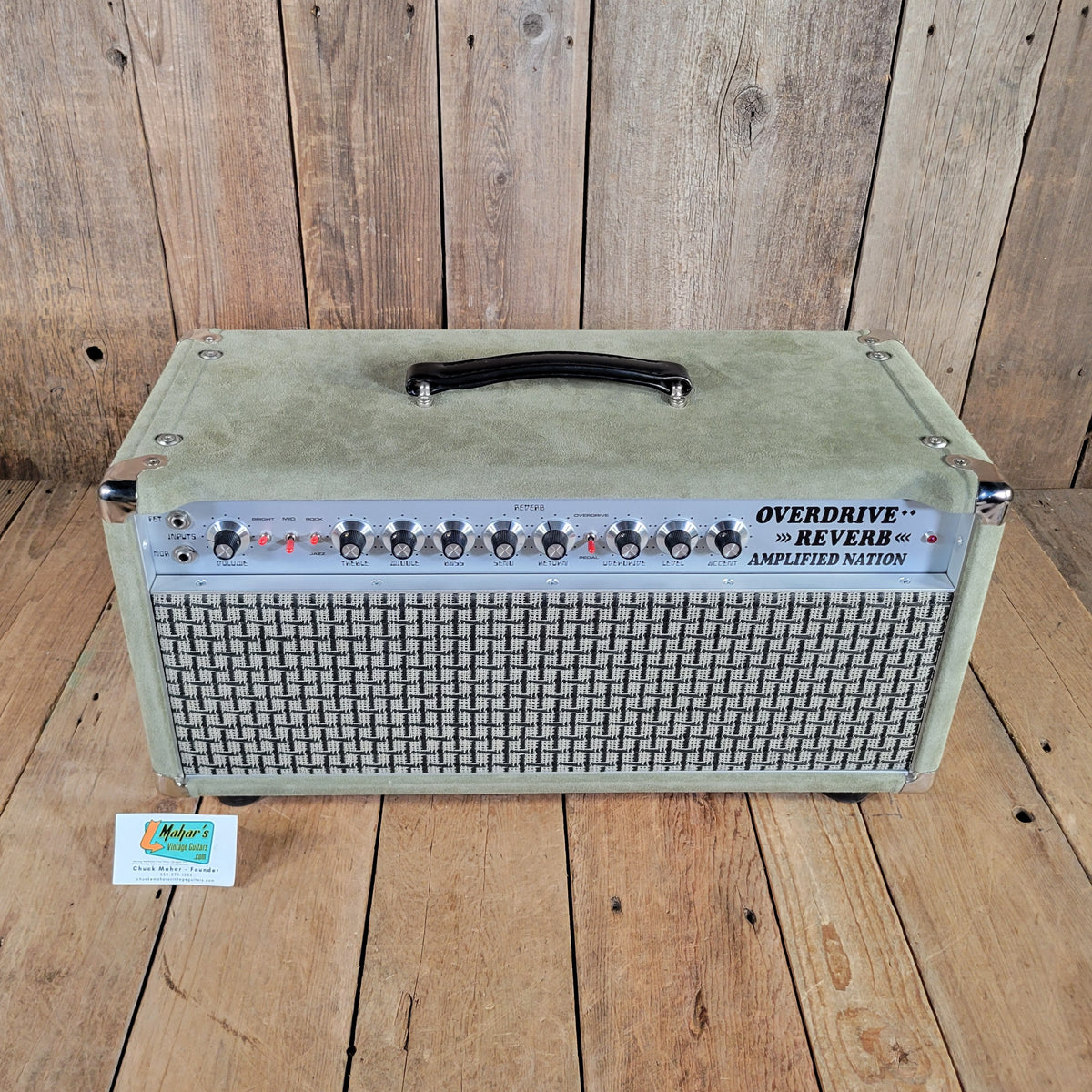 Amplified Nation 2022 ODR 22w Overdrive Reverb 22W Head, Excellent