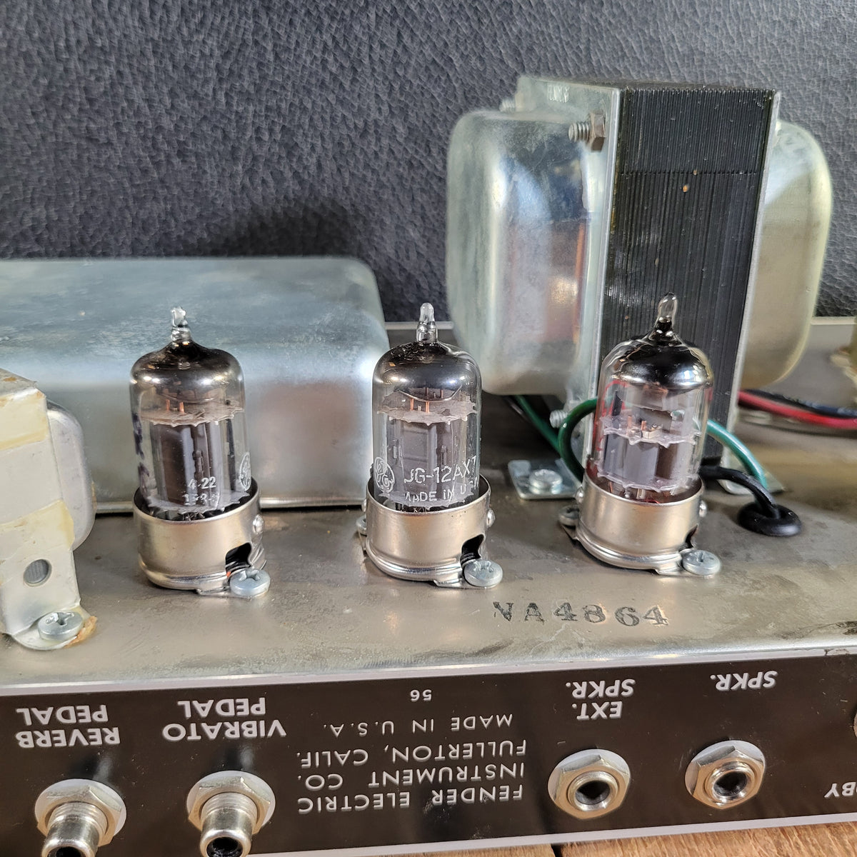 Fender 1964 Super Reverb Pre CBS with Footswitch & Cover, Excellent