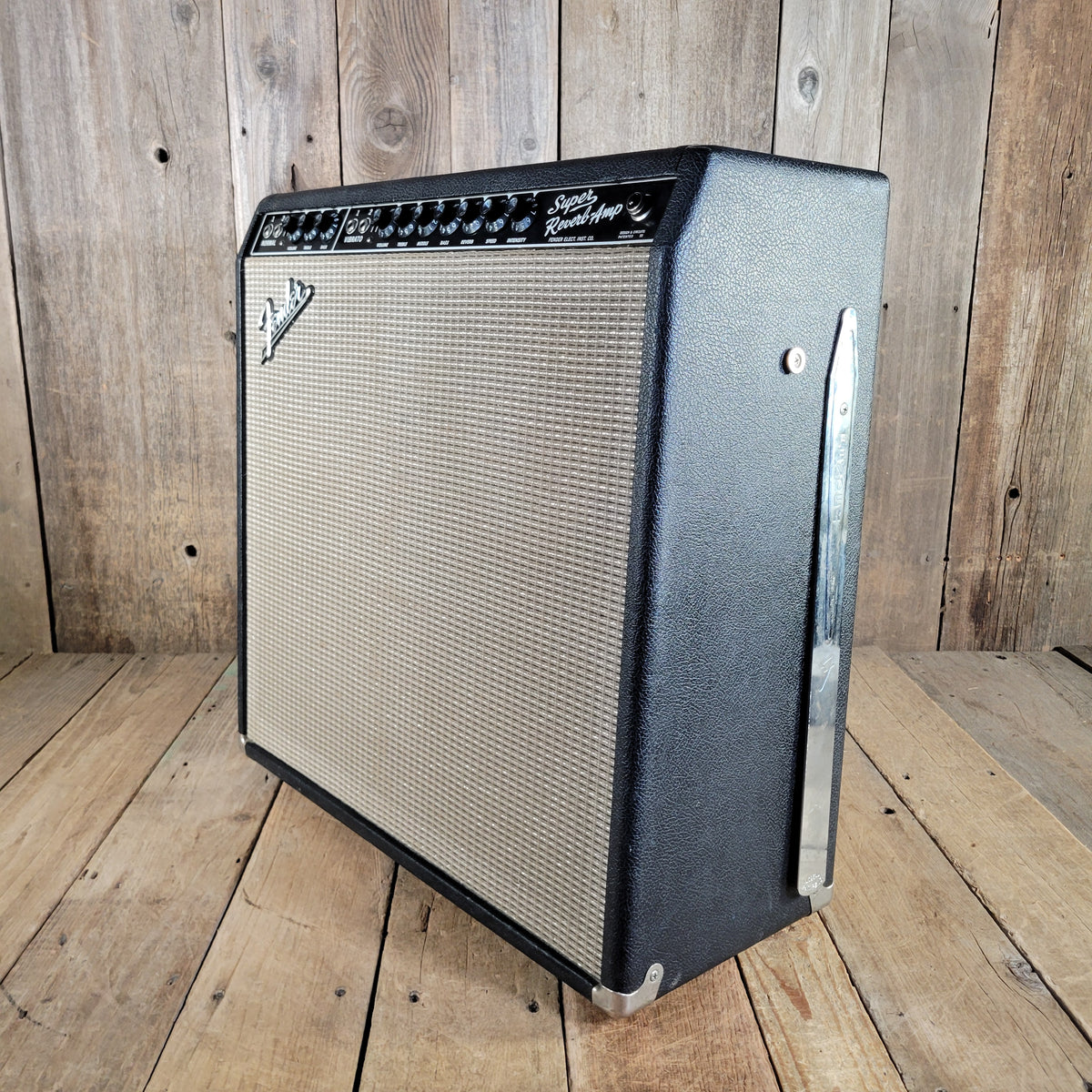 Fender 1964 Super Reverb Pre CBS with Footswitch & Cover, Excellent