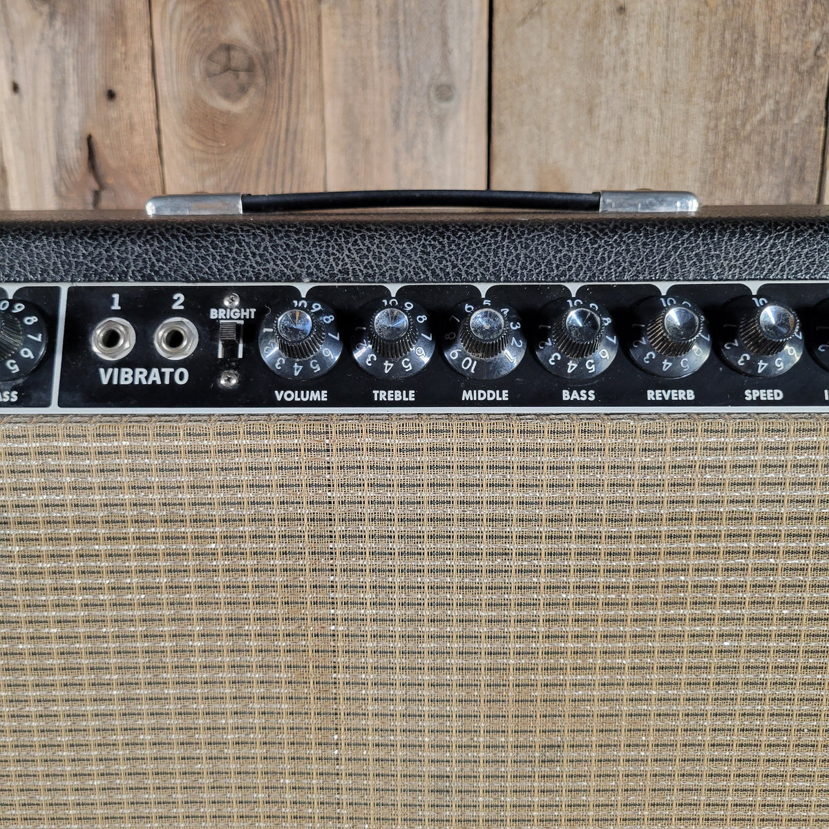 Fender 1964 Super Reverb Pre CBS with Footswitch & Cover, Excellent