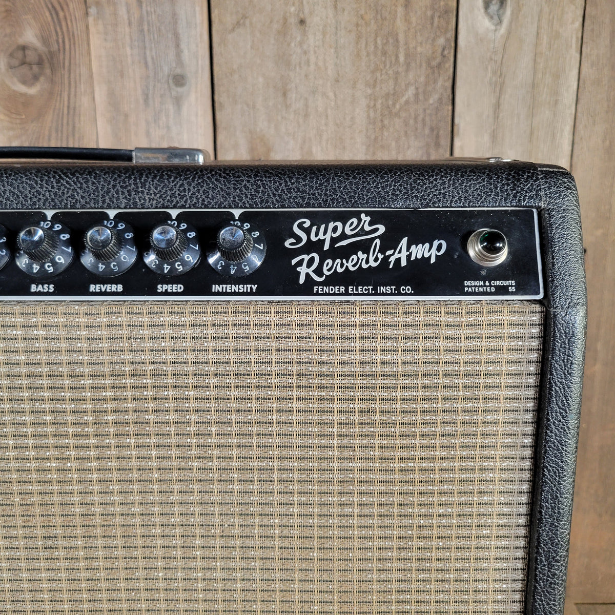 Fender 1964 Super Reverb Pre CBS with Footswitch & Cover, Excellent