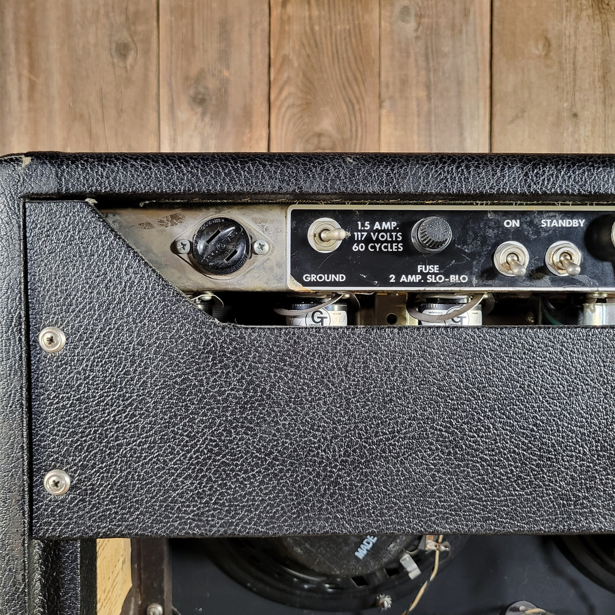 Fender 1964 Super Reverb Pre CBS with Footswitch & Cover, Excellent