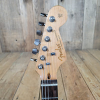MJT 2010 Relic Strat Parts-Caster Olympic White Relic w/Mono Gig Bag, Very Good