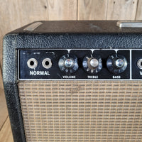 Fender 1964 Deluxe Reverb AB763 Pre-CBS No Logo Black Tolex Excellent
