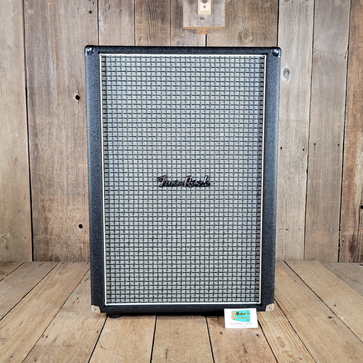 Two-Rock 2026 2x12 Vertical Cab, Black with Checkerboard Grille, New!