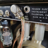 Fender 1964 Vibroverb AA763 Pre CBS Black Panel Vintage Guitar Amp, Excellent