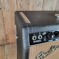 Fender 1964 Vibroverb AA763 Pre CBS Black Panel Vintage Guitar Amp, Excellent